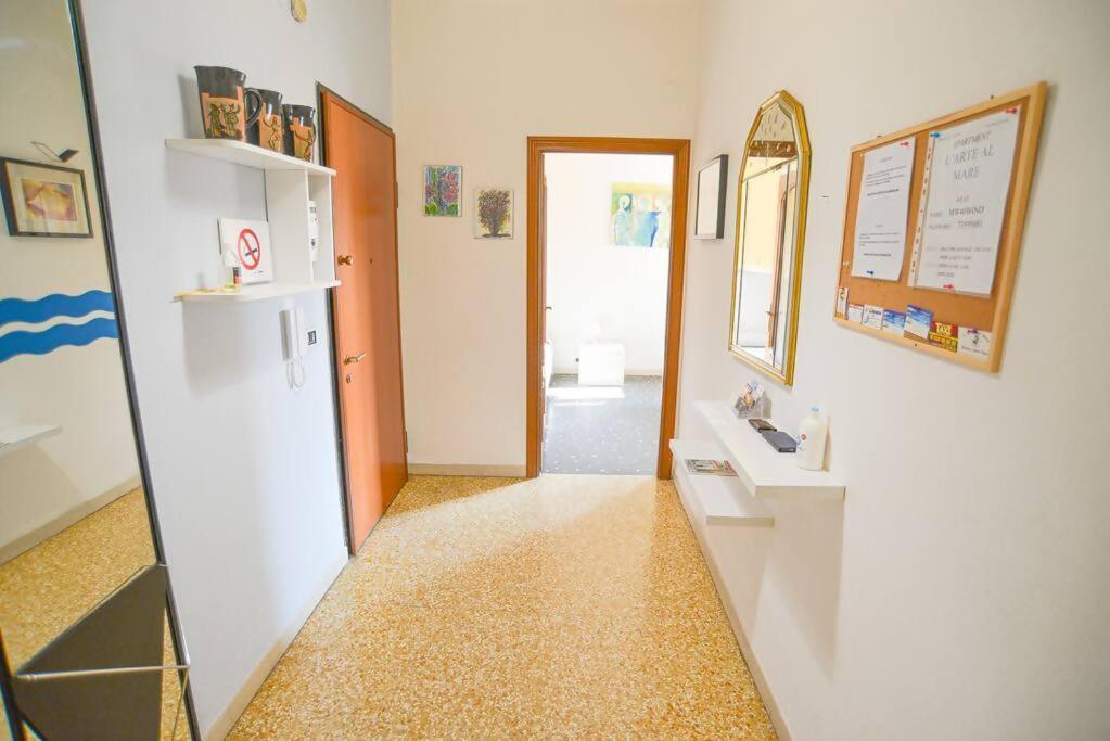 Apartamento Larte Al Mare Vicino Spiaggia Con Ac E Wifi Savona Exterior foto